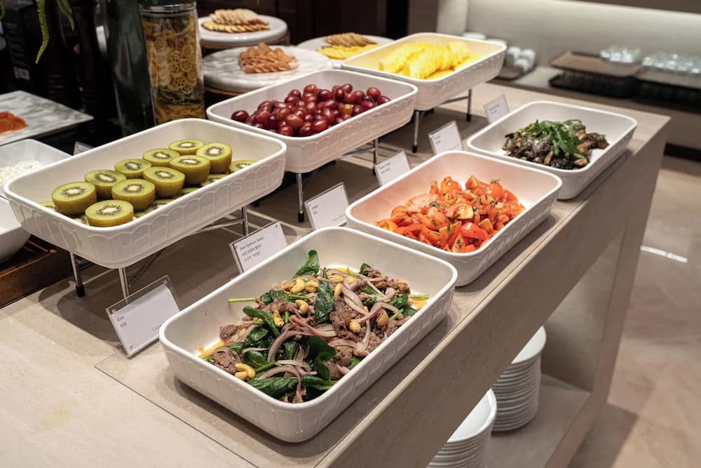 Breakfast buffet