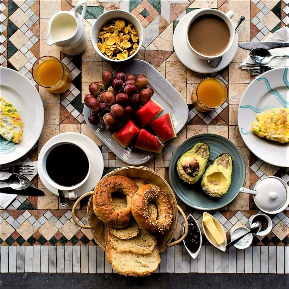 Breakfast area