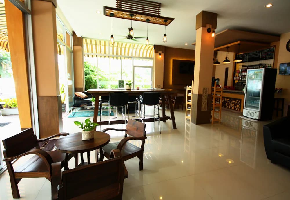 Lobby sitting area
