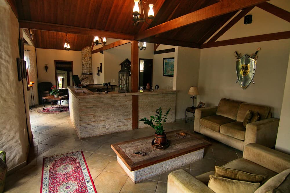 Interior entrance