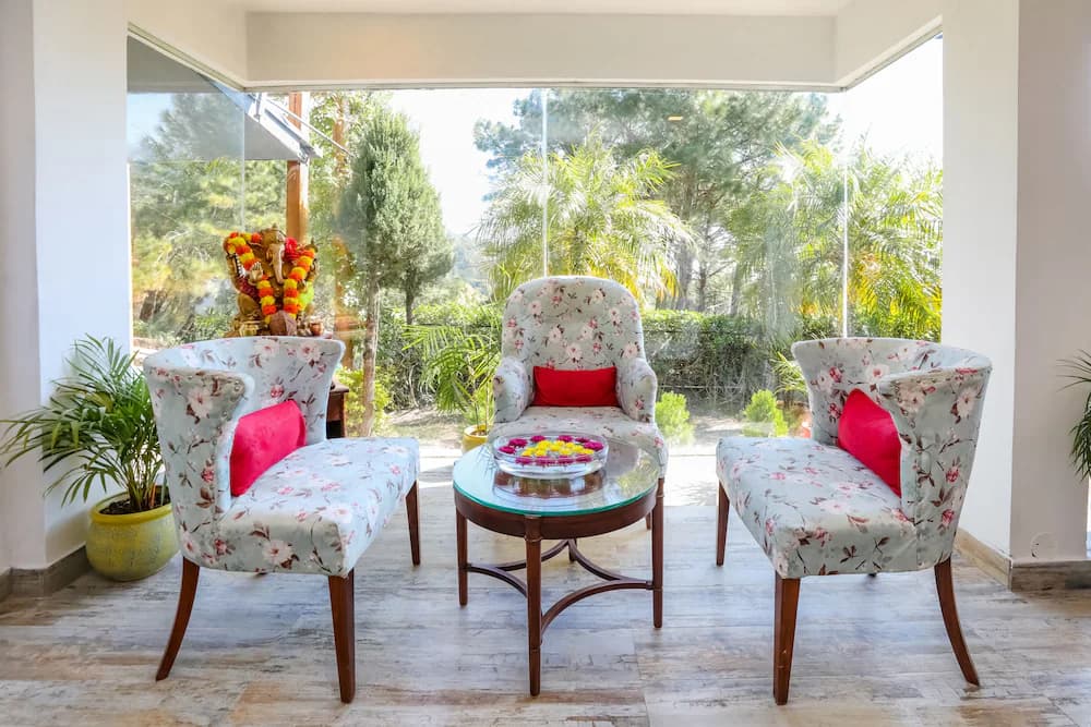 Lobby sitting area