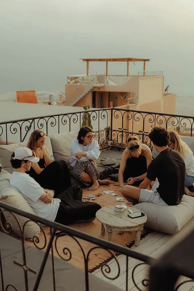 Rooftop terrace