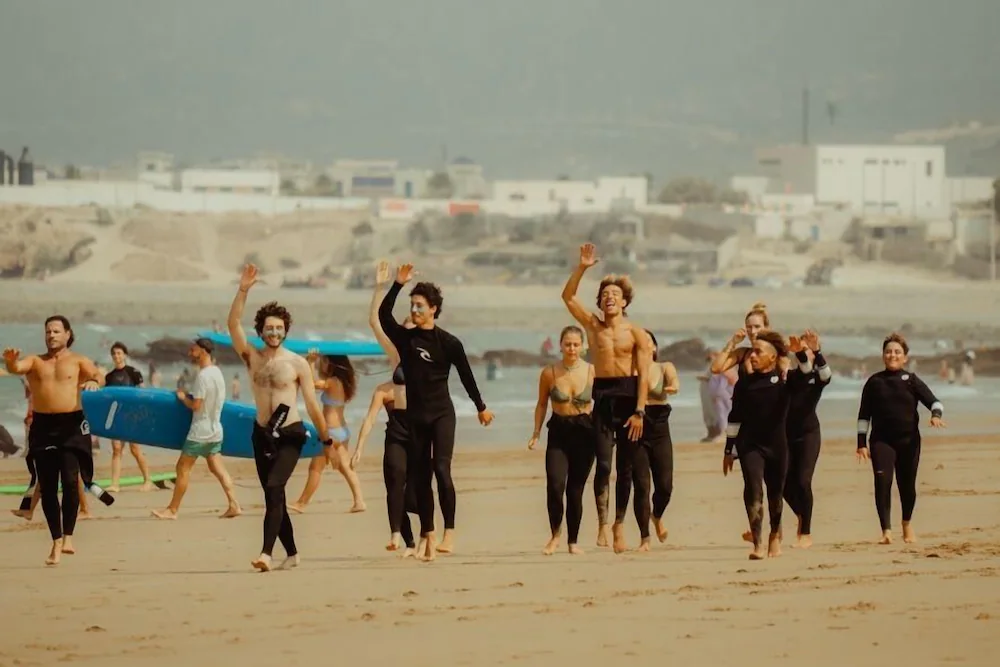 Surfing/boogie boarding