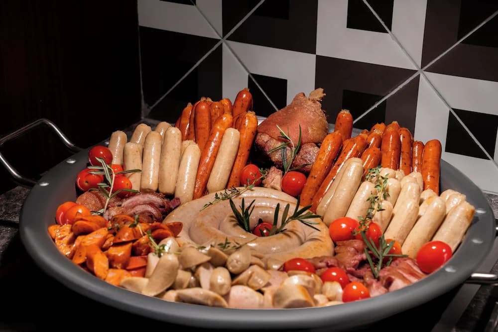 Breakfast buffet