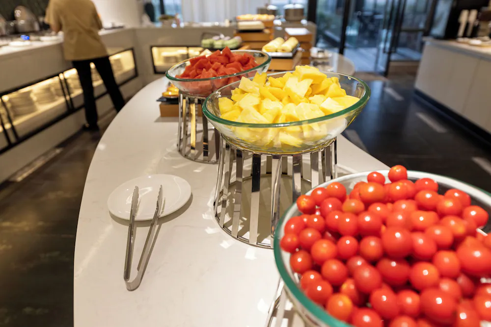 Breakfast buffet
