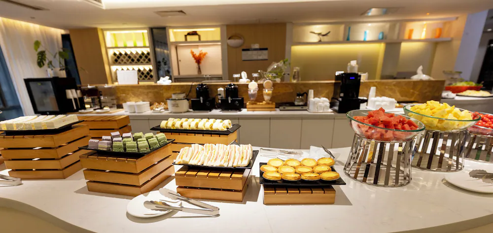 Breakfast area