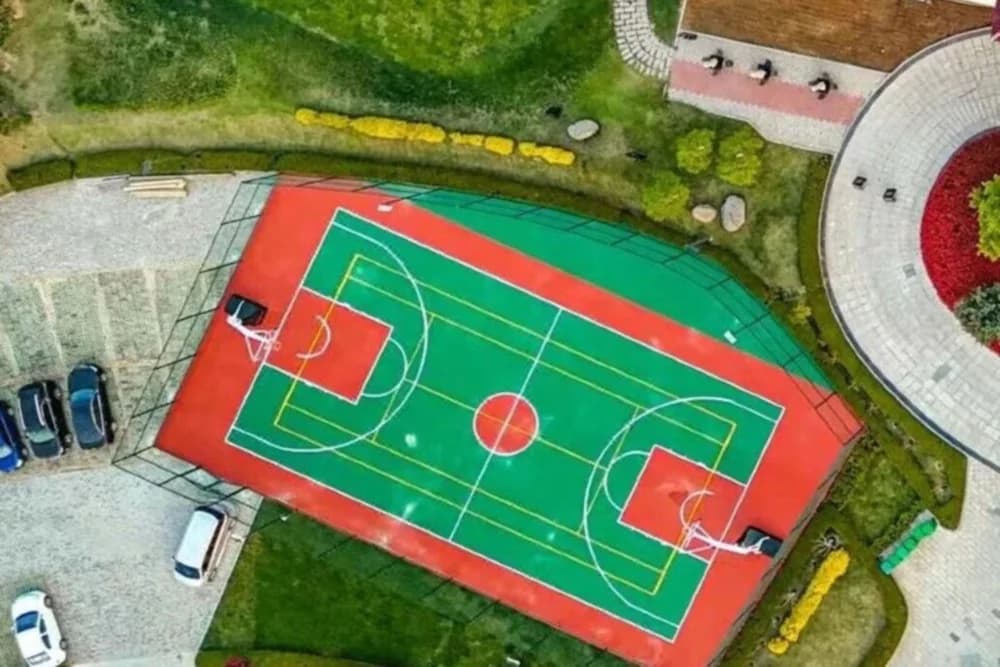 Basketball court