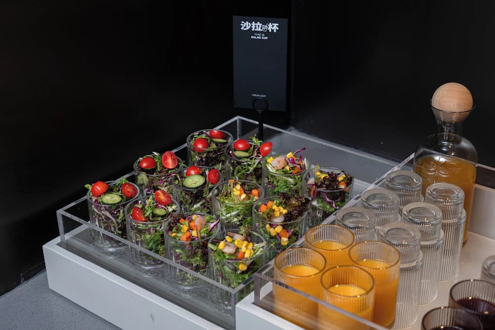 Breakfast buffet