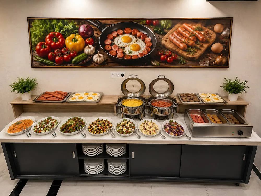 Breakfast buffet