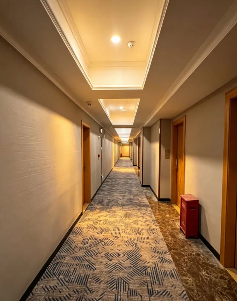 Handrails in hallways
