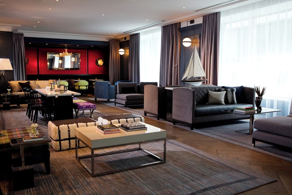 Lobby sitting area