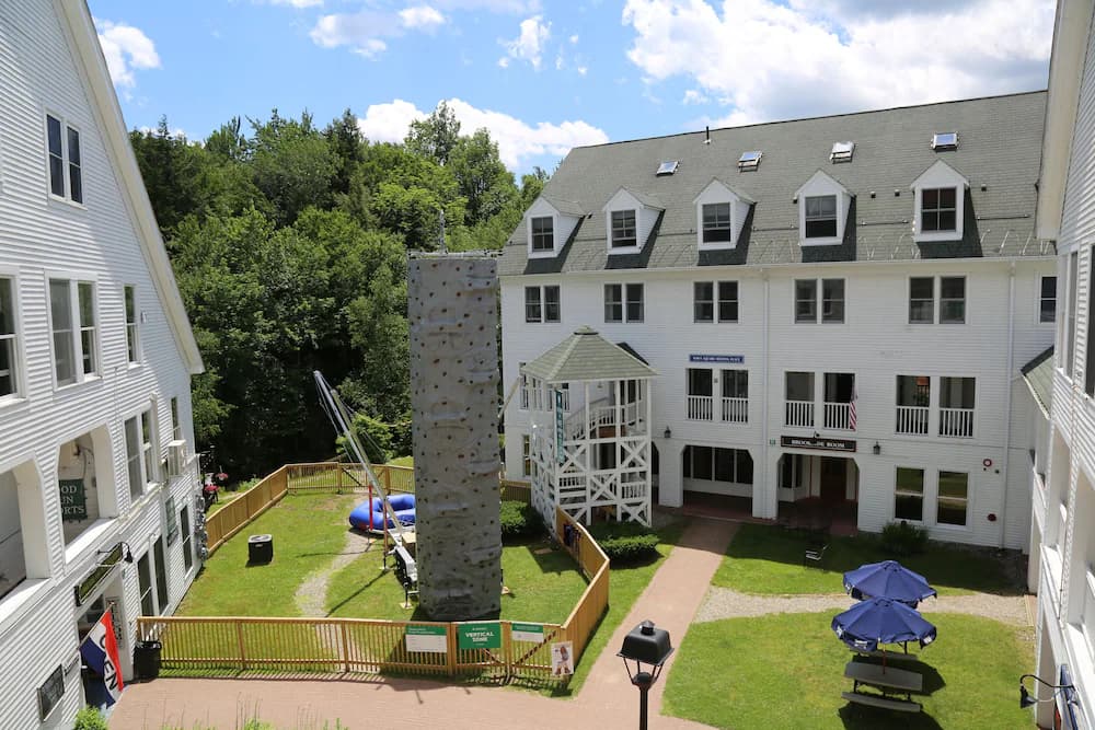 Outdoor rock climbing