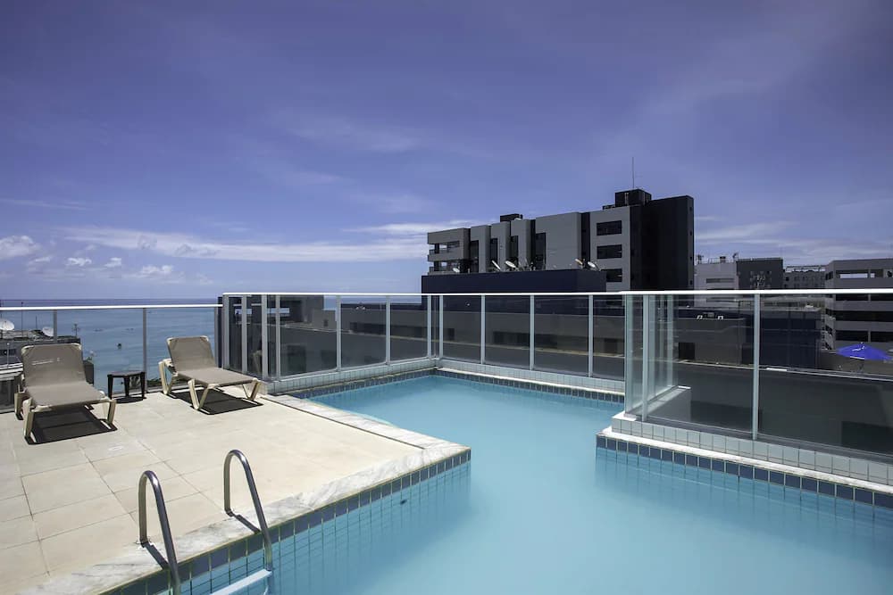 Rooftop pool