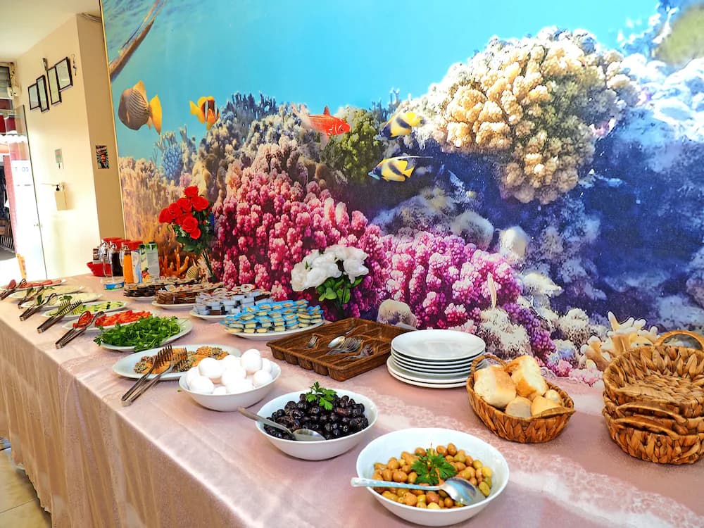 Breakfast buffet