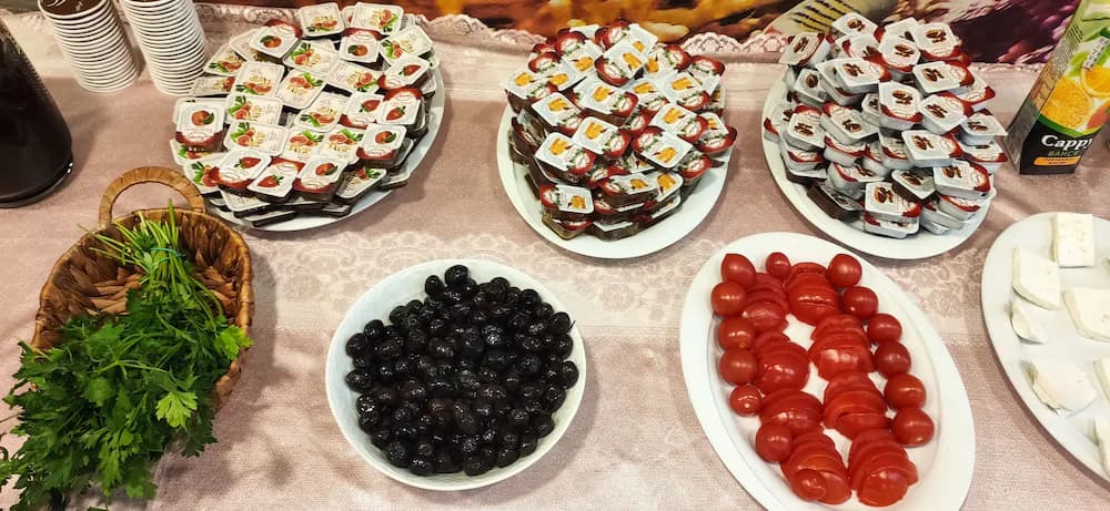 Breakfast buffet