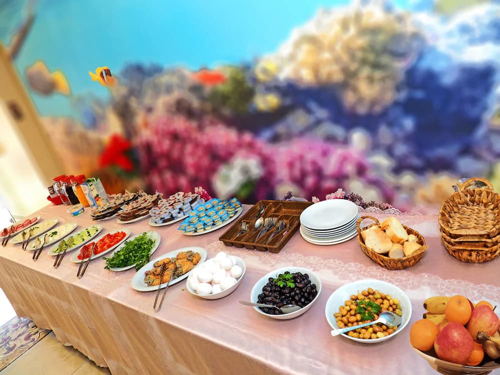 Breakfast buffet