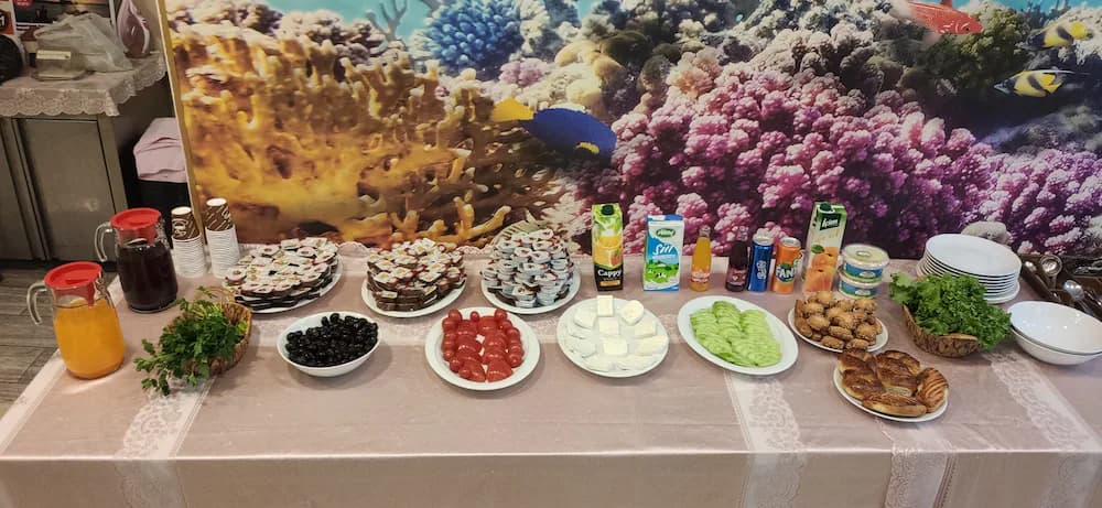 Breakfast buffet