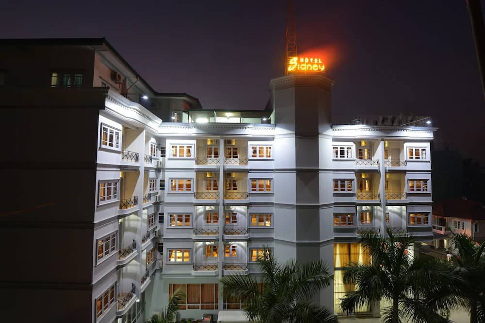 Front of property - evening/night