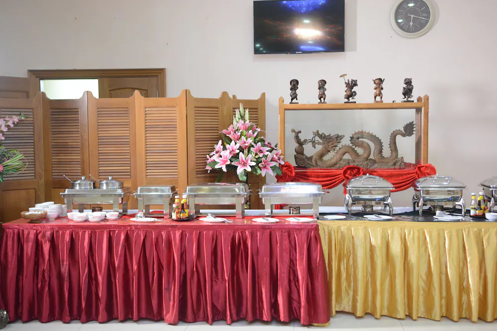 Breakfast buffet