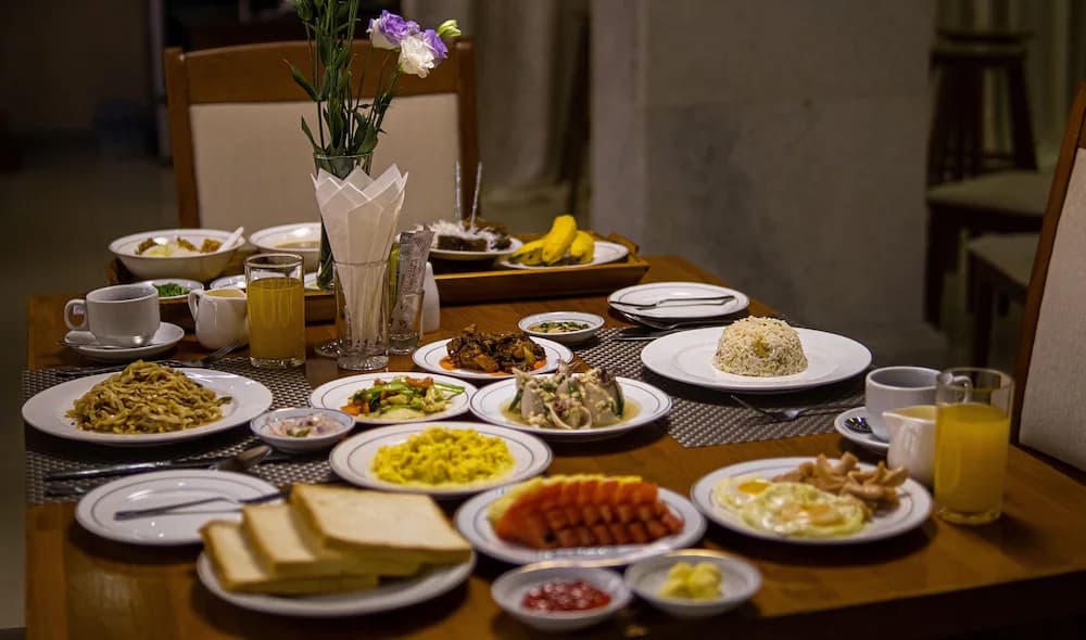 Breakfast area