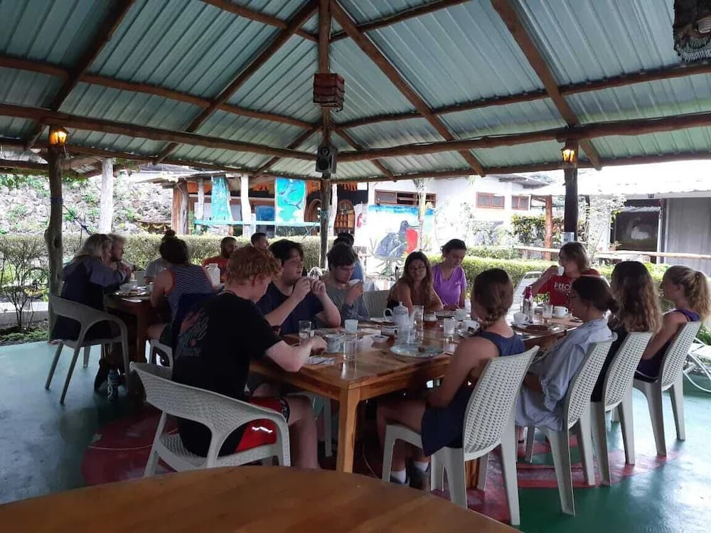 Breakfast area