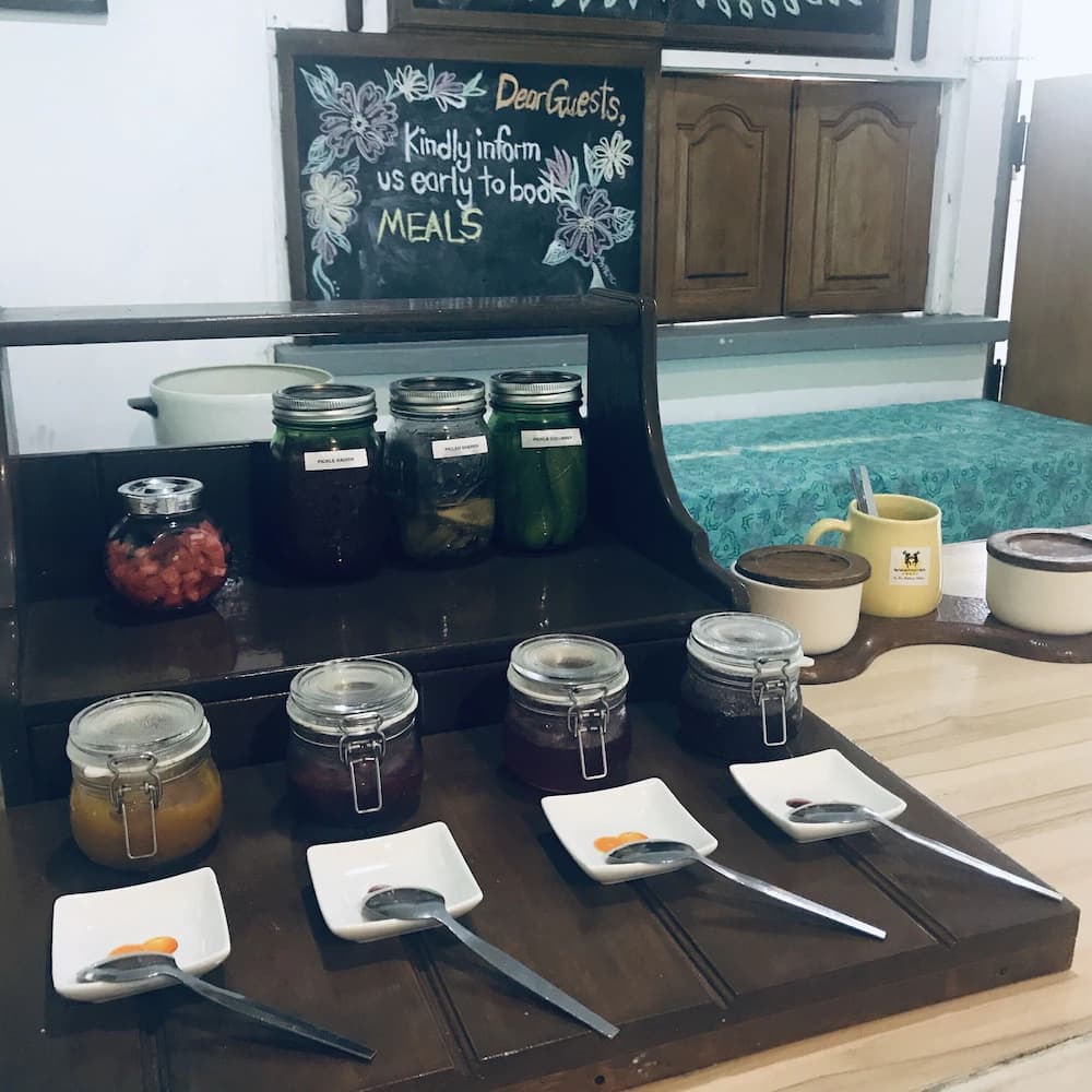 Breakfast buffet