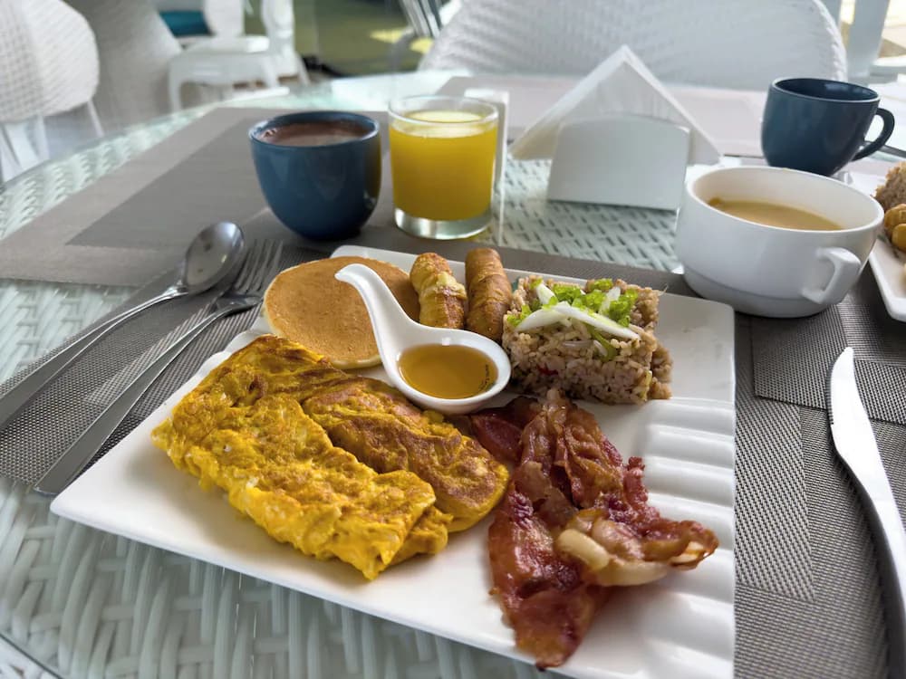 Breakfast buffet