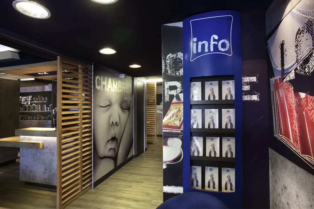 Interior entrance