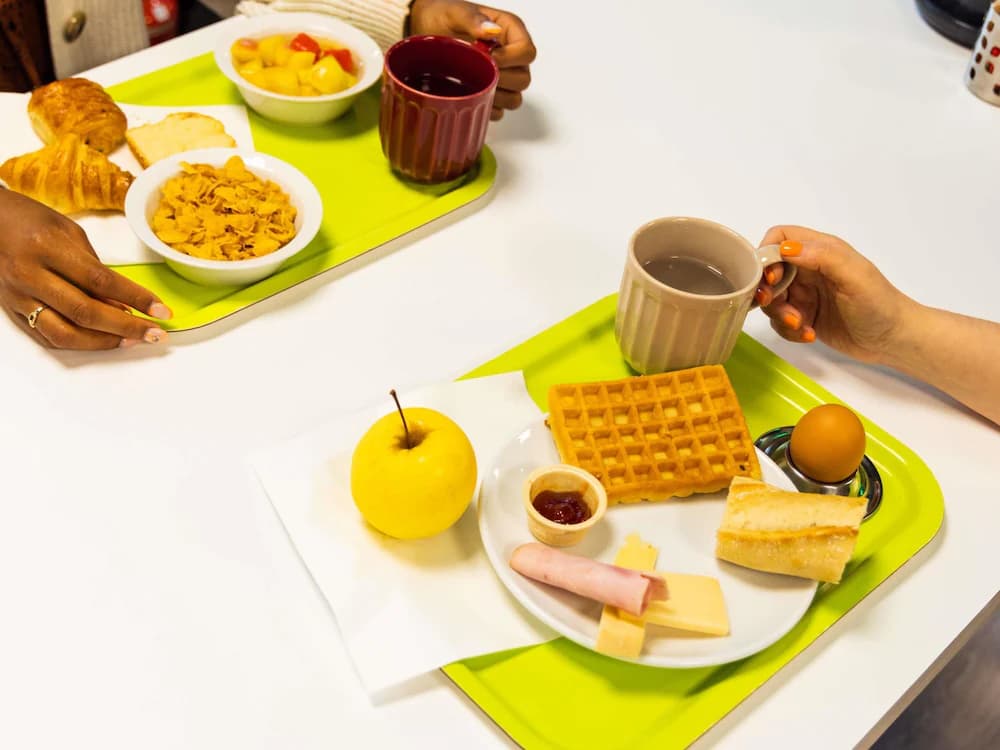Breakfast area
