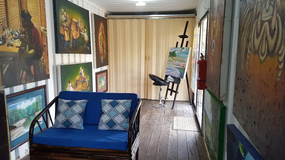 Lobby sitting area