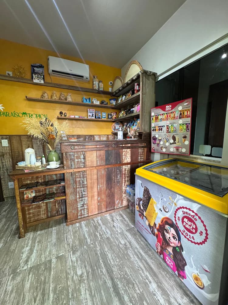 Interior entrance