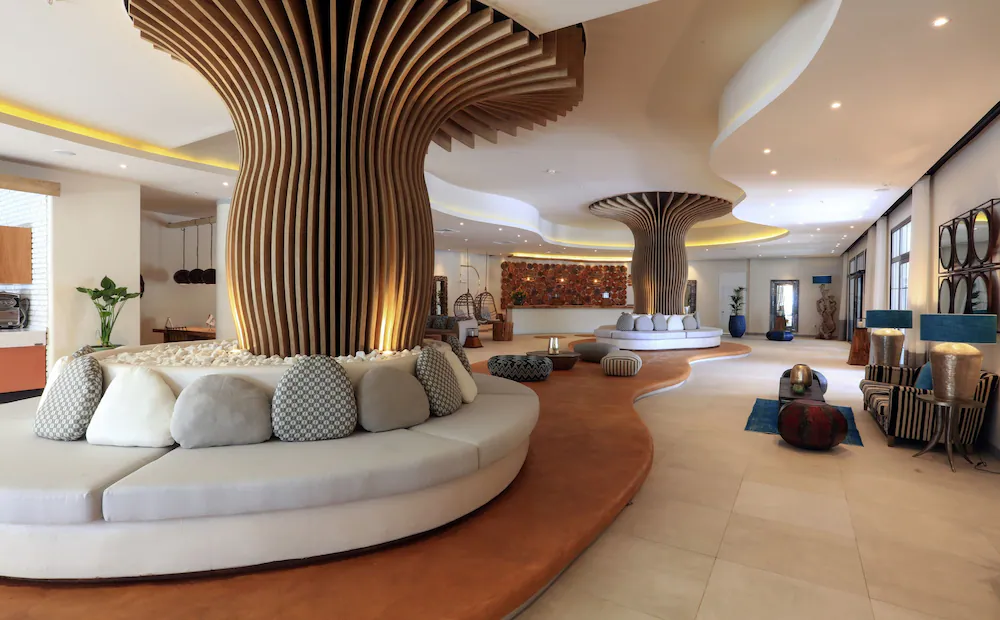 Lobby sitting area