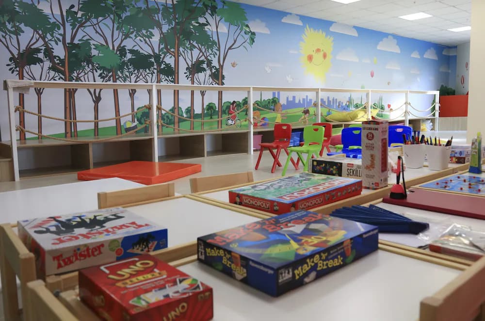 Children's play area - indoor