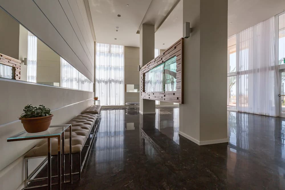 Lobby sitting area