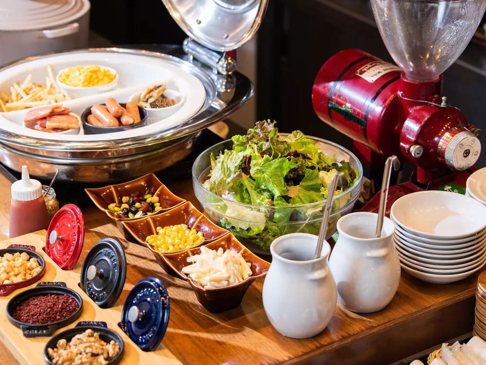 Breakfast buffet
