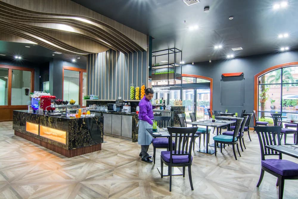 Breakfast area