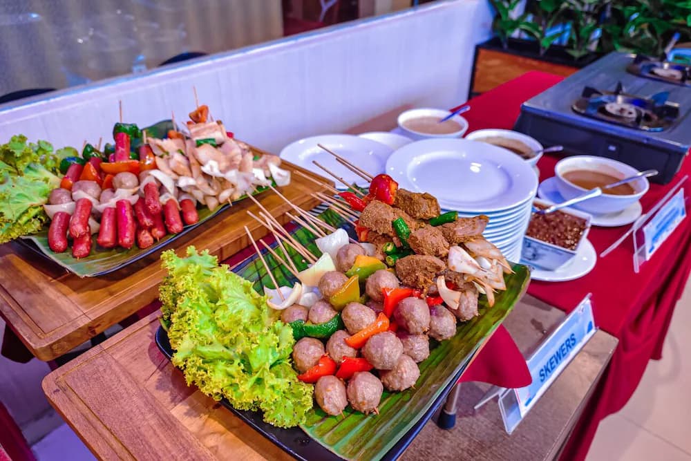 Breakfast buffet