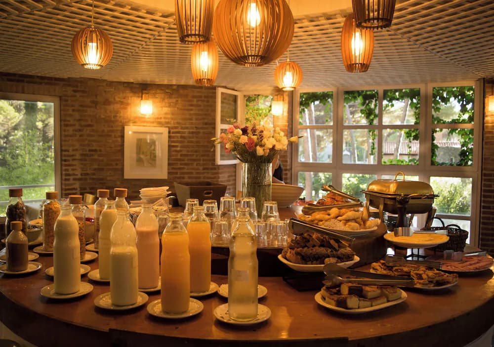 Breakfast area