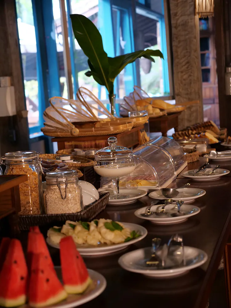 Breakfast buffet
