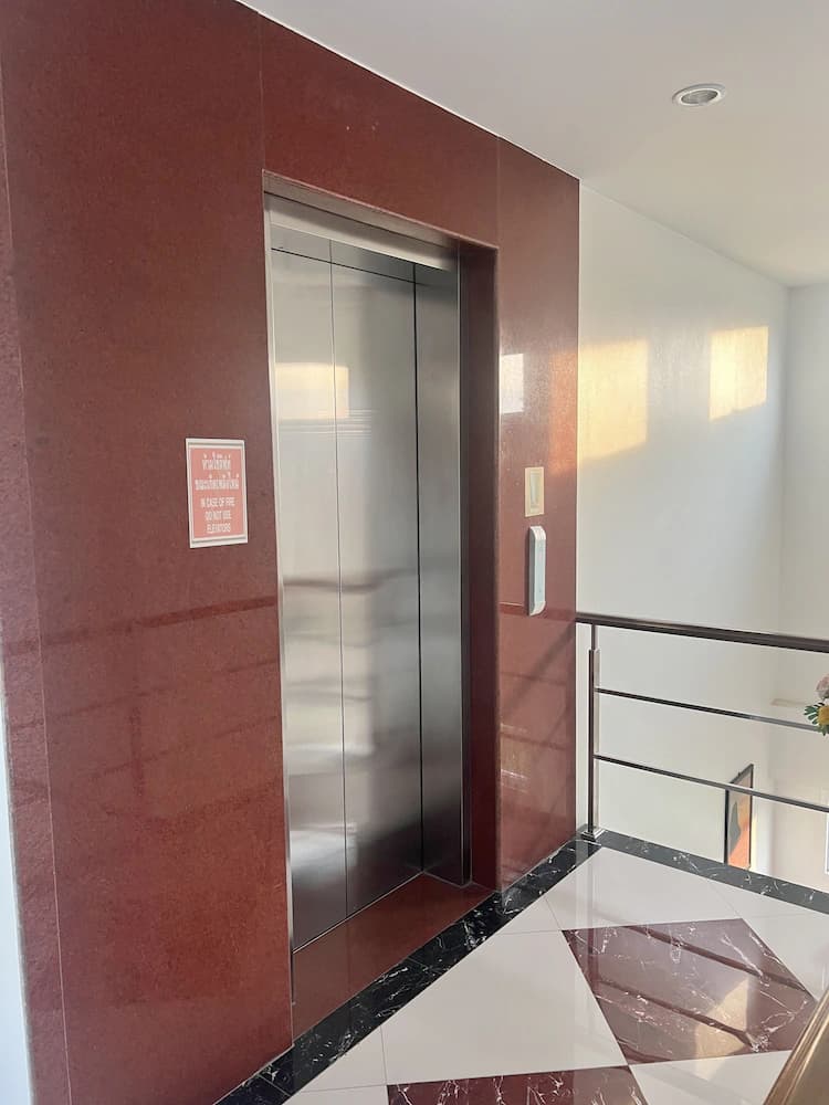 Interior entrance
