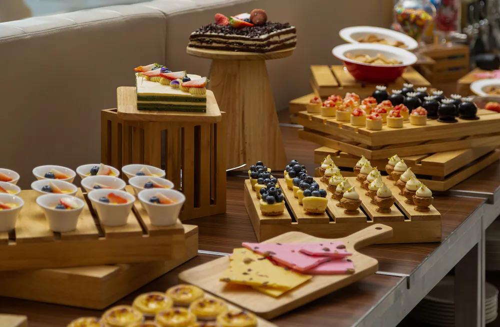 Breakfast buffet