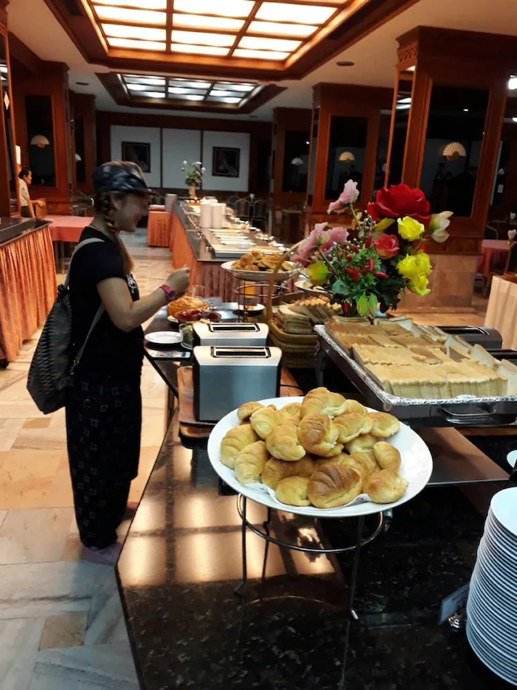 Breakfast buffet