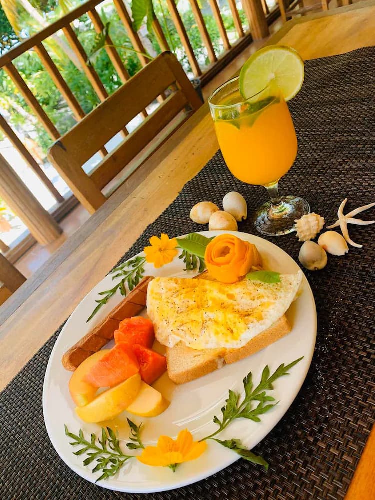 Breakfast buffet