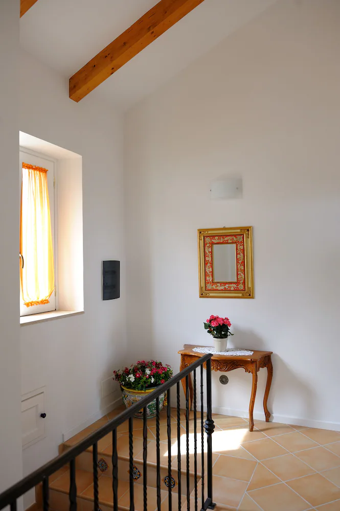 Interior entrance