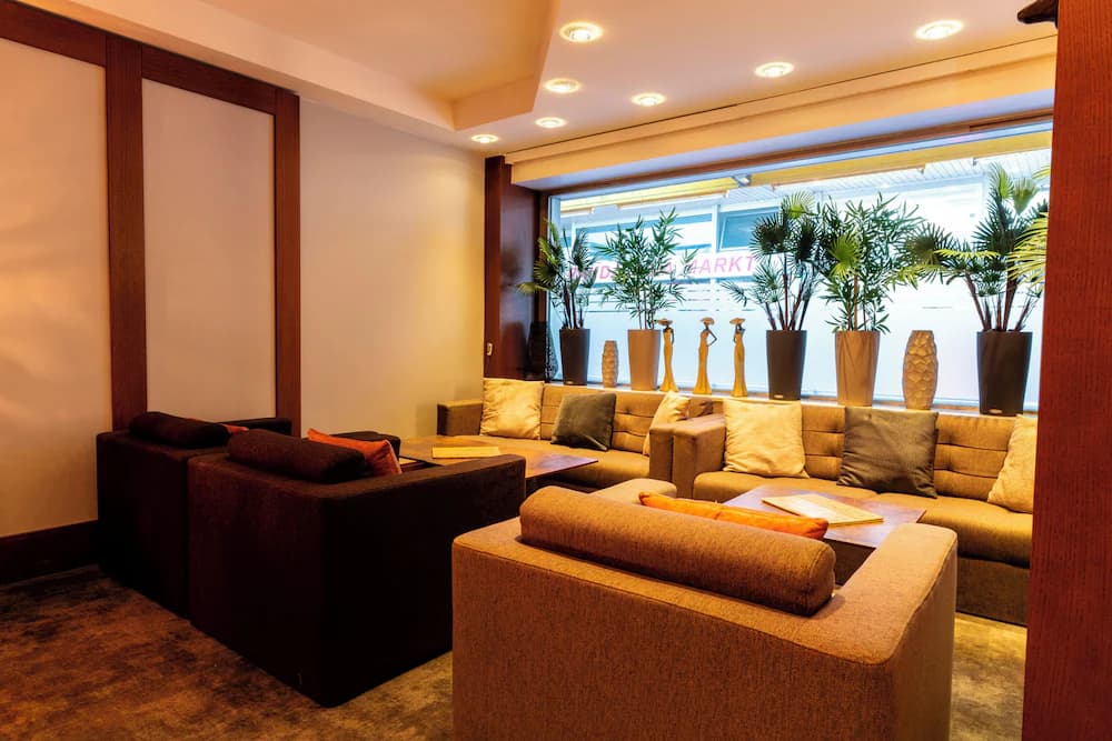 Lobby sitting area