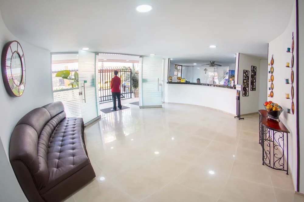 Interior entrance