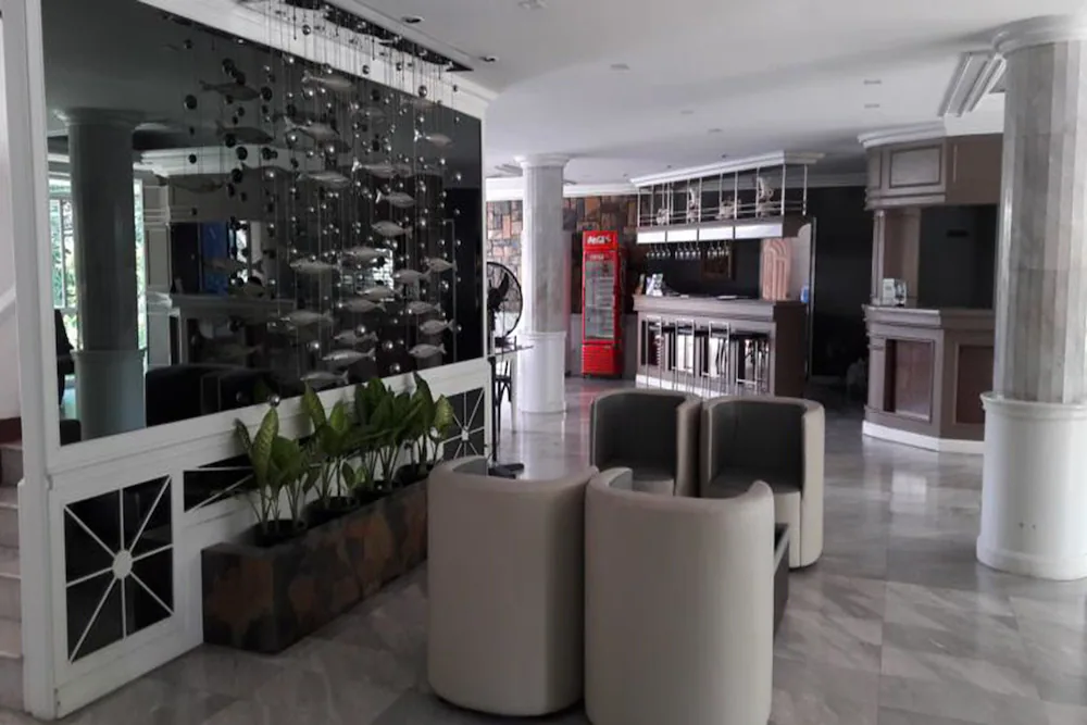 Lobby sitting area