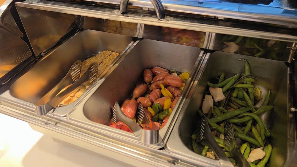 Breakfast buffet