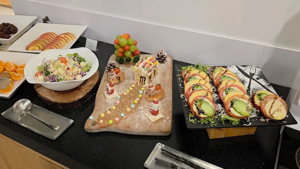 Breakfast buffet