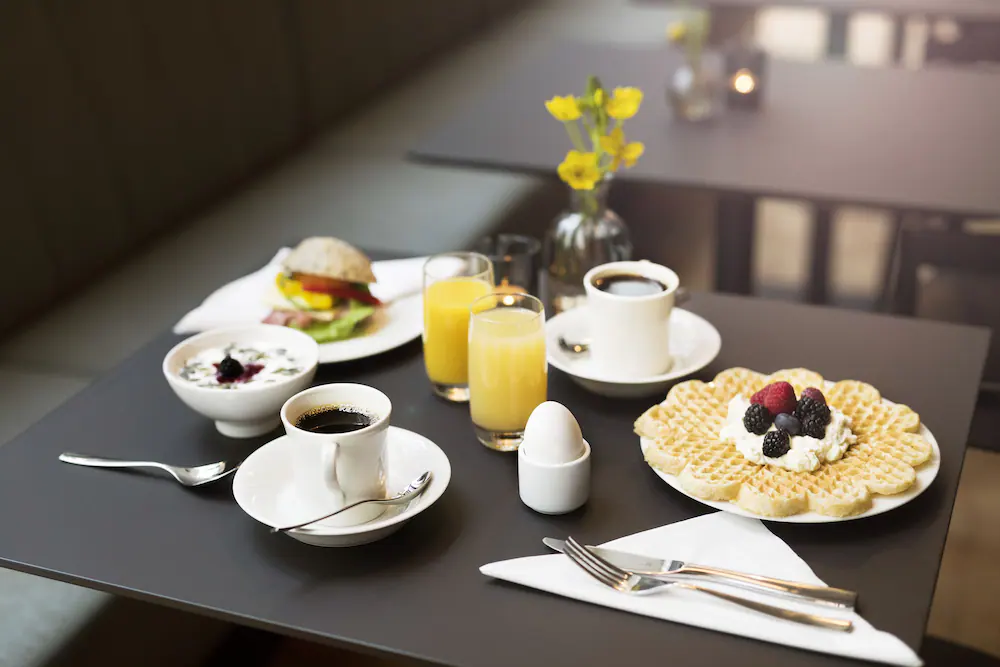 Breakfast area